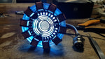 Iron Man Arc Reactor Remote Light Arc MK1 Iron Man DIY Parts Model Assembled Core With Stand (With English manual)