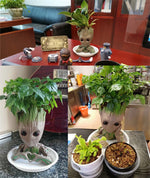 The Avengers Action Figures Guardians Galaxy Flower pot Baby Flowers pot Grooting Toy Figures Garden Flower Planter Pot For Kids