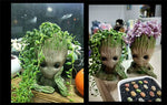 The Avengers Action Figures Guardians Galaxy Flower pot Baby Flowers pot Grooting Toy Figures Garden Flower Planter Pot For Kids