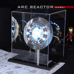 Iron Man Arc Reactor Remote Light Arc MK1 Iron Man DIY Parts Model Assembled With Core Display Stand